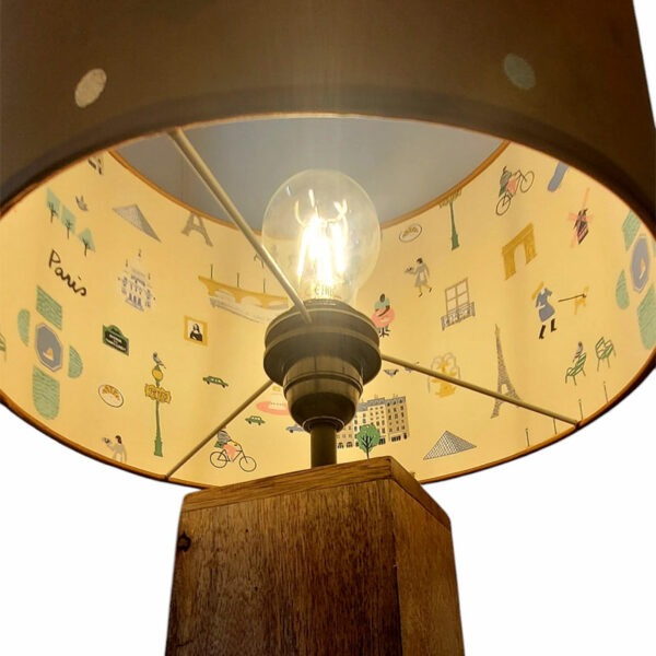 double-sided lampshade