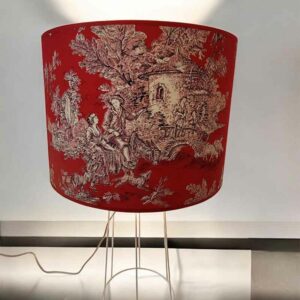 lampshade with French Toile