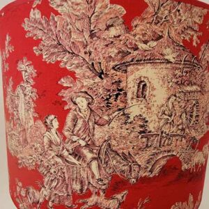 lampshade with French Toile