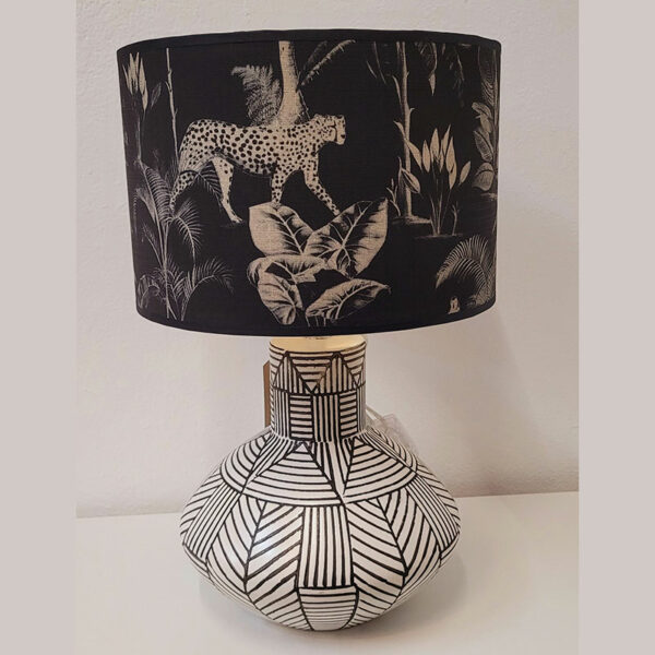 lampshade with high quality wallpaper